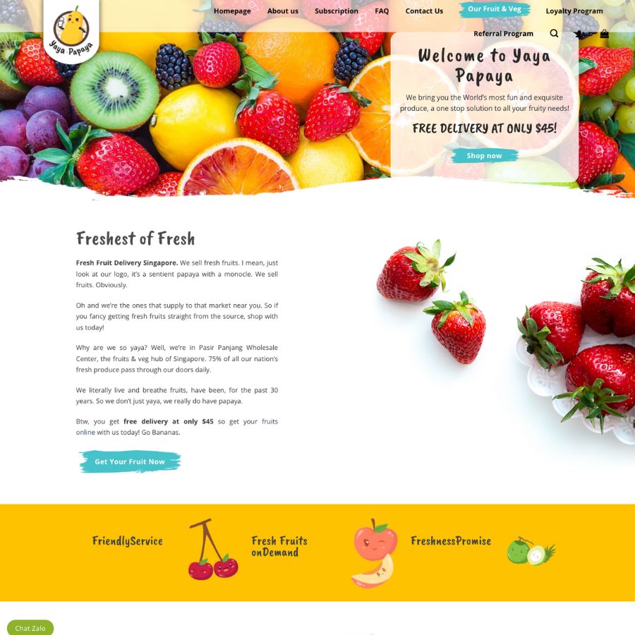 Themes wordpress mẫu website nông sản, siêu thị rau củ quả cực đẹp 4