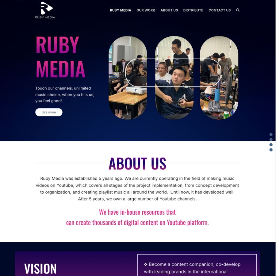 Themes wordpress mẫu website giới thiệu công ty 6, tin tức công ty