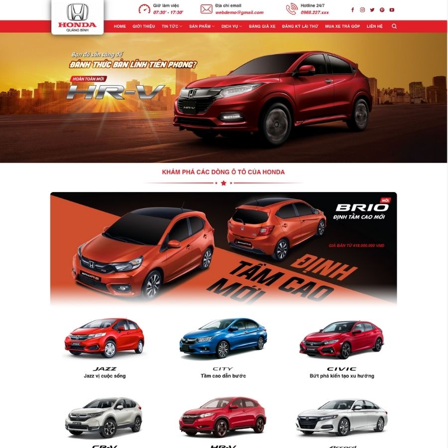 Themes WordPress mẫu website đại lý xe ô tô, mẫu website bán ô tô hyudai, tin tức về mẫu ô tô