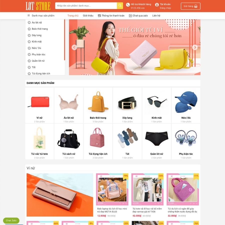 Themes wordpress mẫu website thời trang, shop thời trang, bán quần áo 9