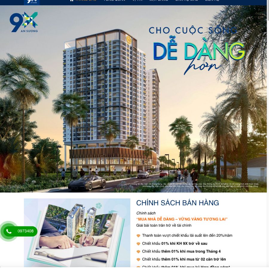 Themes wordpress bất động sản 42, Thiết kế web wordpress bất động sản