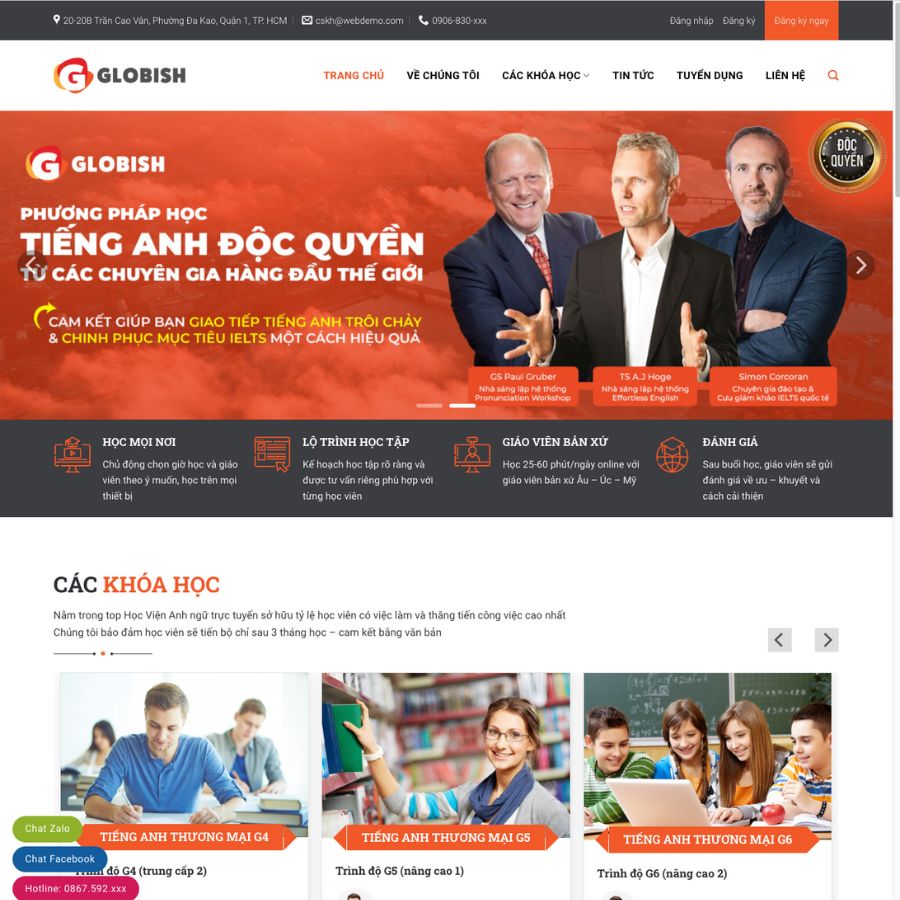 Themes wordpress mẫu website giáo dục, tin tức giao dục học tập, khoá học 13