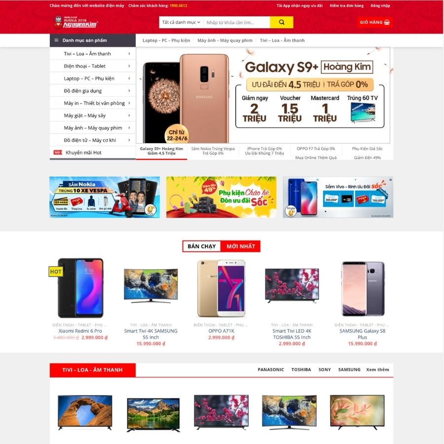 Themes WordPress mẫu website điện thoại, laptop, các thiết bị công nghệ, phụ kiện điện thoại 4