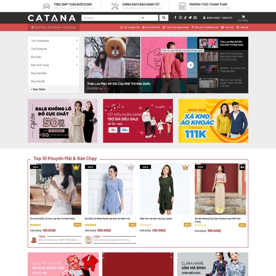 Themes wordpress mẫu website thời trang nam, bán quần áo online, shop thời trang 14