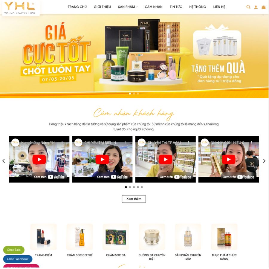 Themes wordpress mẫu website mỹ phẩm, giới thiệu mỹ phẩm, bán hàng mỹ phẩm 14