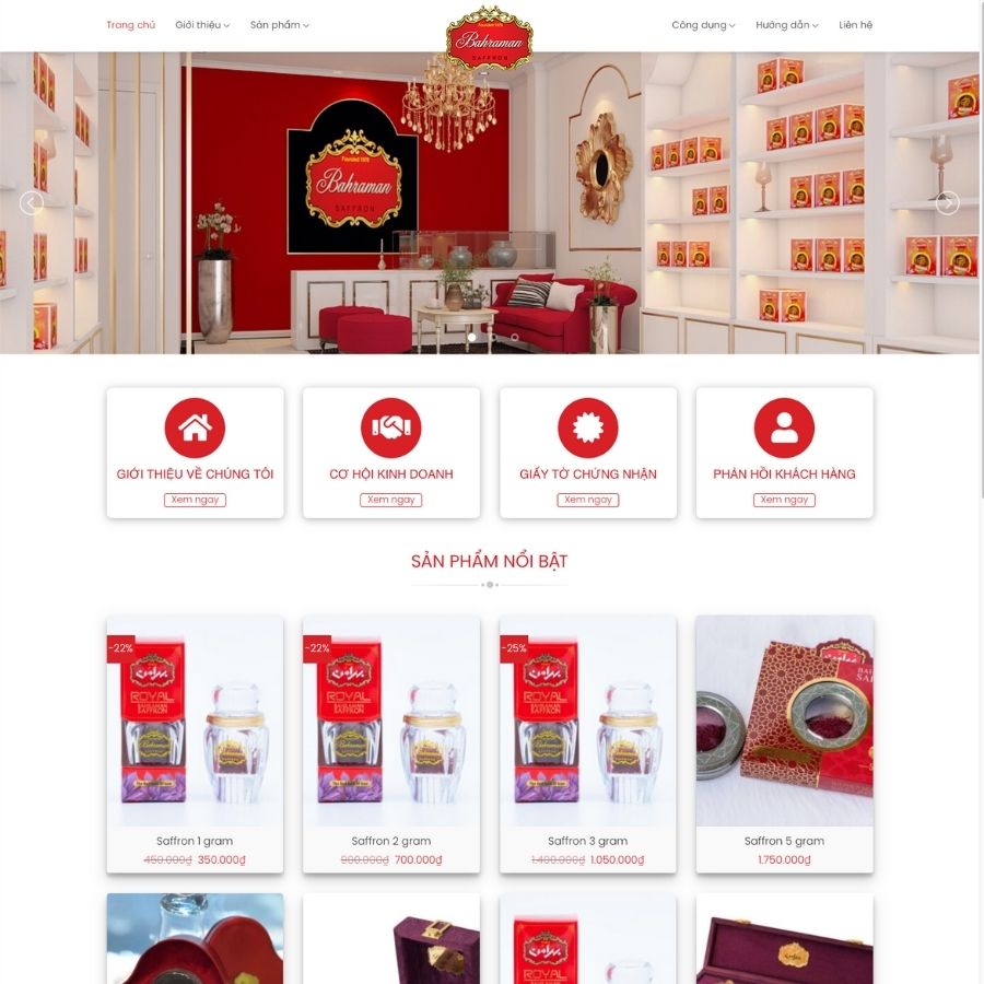 Themes wordpress mẫu website thực phẩm, quà tặng, giới thiệu sản phẩm 24