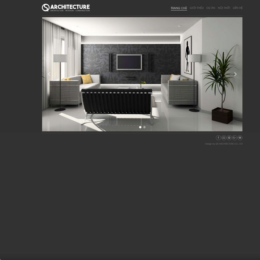 Themes WordPress mẫu website kiến trúc, mẫu website kiến trúc nội thất đẹp, mẫu landingpage đẹp