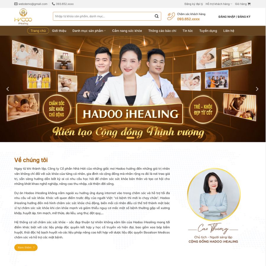 Themes wordpress mẫu website mỹ phẩm, giới thiệu mỹ phẩm, bán hàng mỹ phẩm 18