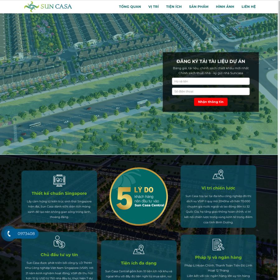 Themes wordpress bất động sản 43 cực đẹp, bán bất động sản giống landing