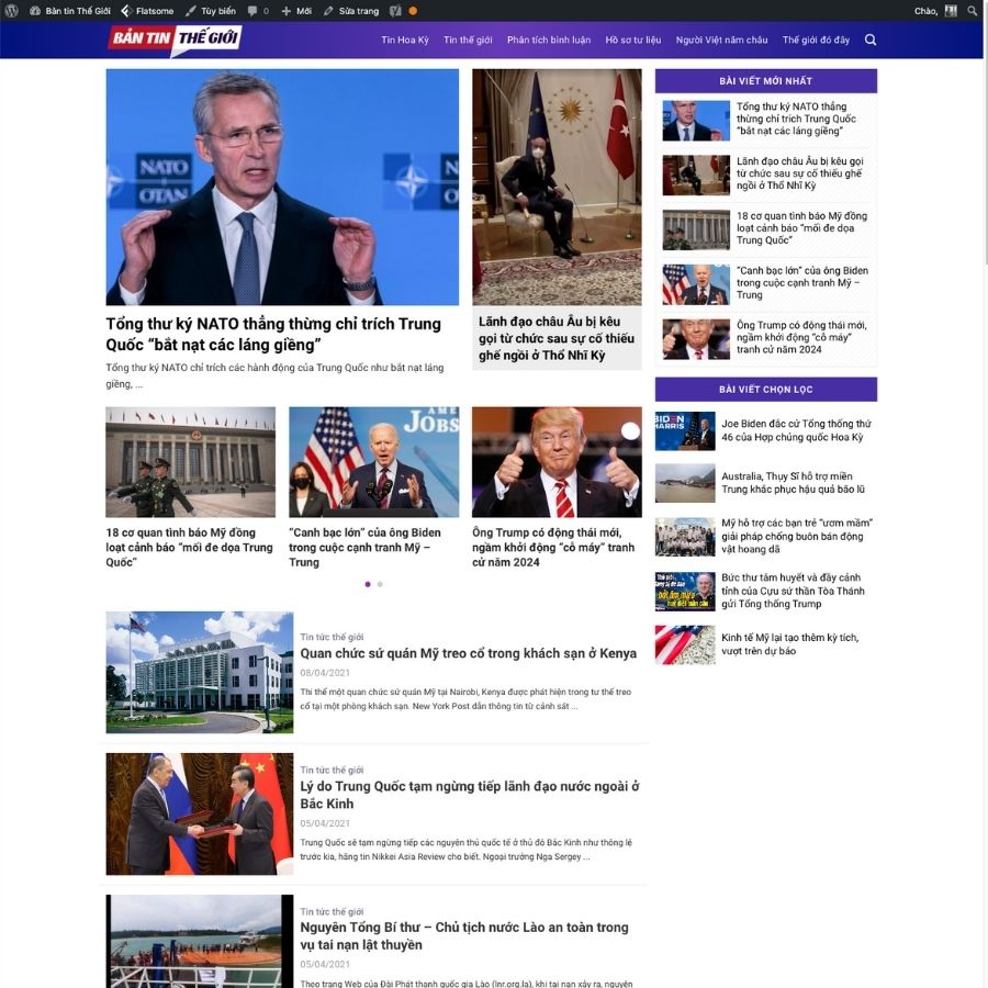 Themes wordpress mẫu website tin tức công nghệ, blog, báo chí, blog cá nhân 16
