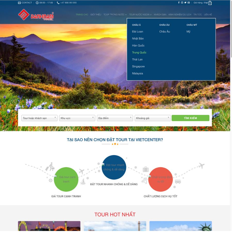 Themes wordpress mẫu website du lịch, bán tour, giới thiệu du lịch, tin tức du lịch