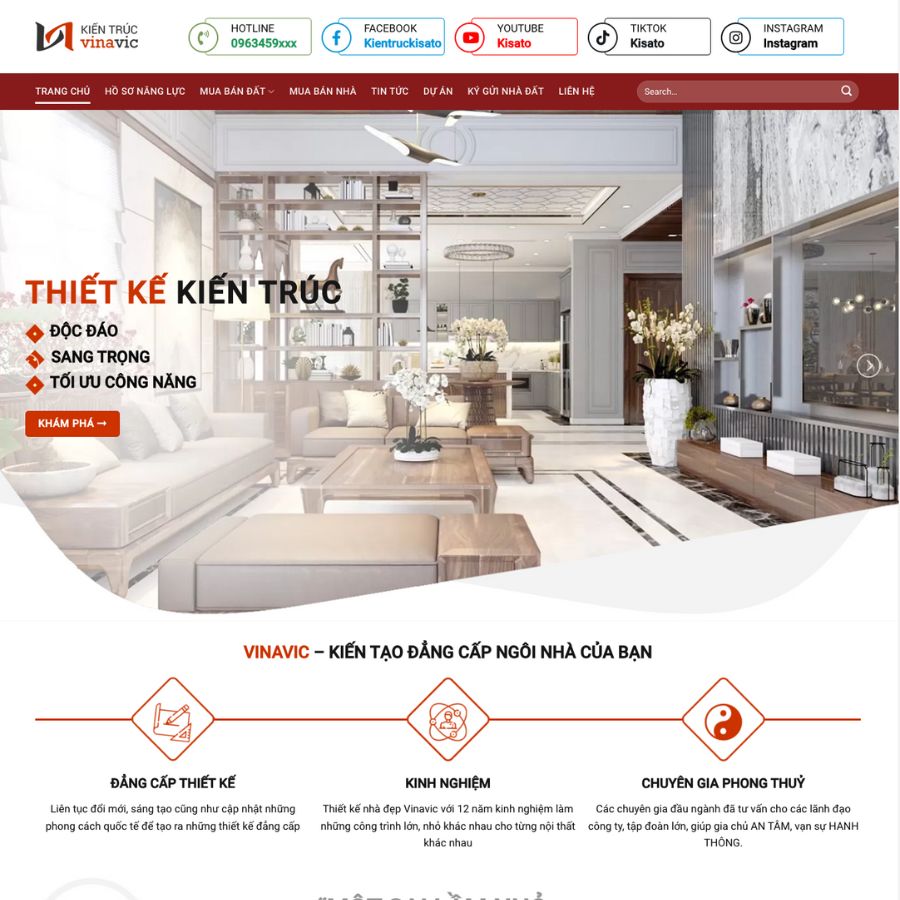 Themes wordpress mẫu website kiến thúc, xây dựng, công ty xây dựng 5