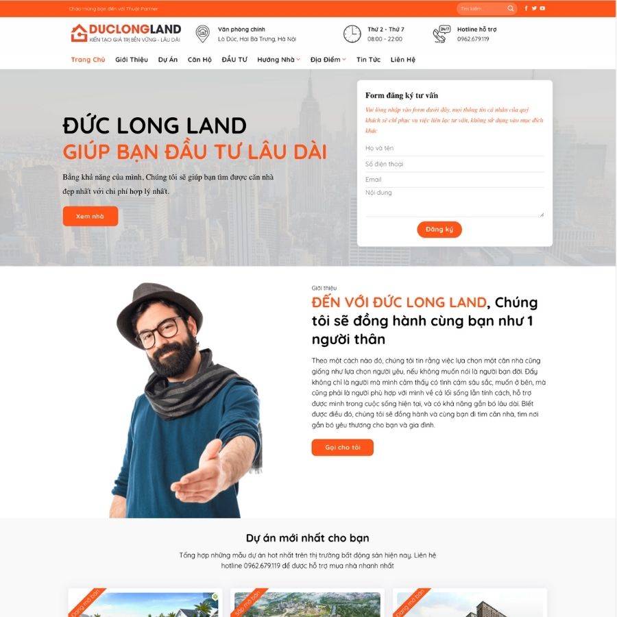 Themes WordPress mẫu website bất động sản , bán nhà đất, tin tức bất động sản online 15