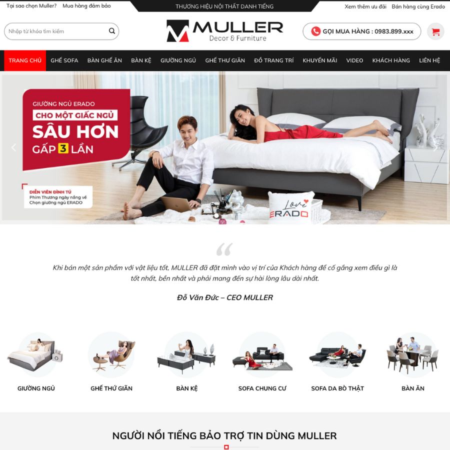 Themes wordpress mẫu website nội thất, công ty xây dựng, bán nội thất 34