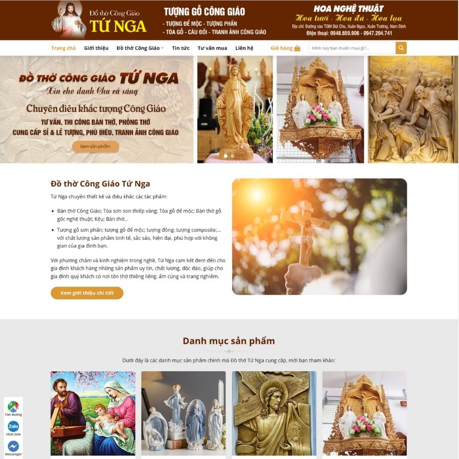 Themes WordPress mẫu website đồng phục học sinh, công nhân, mẫu web dịch vụ in ấn đồng phục 2