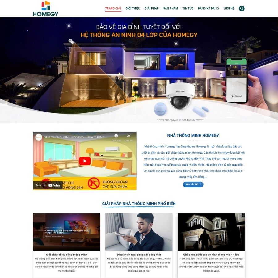 Themes WordPress mẫu website công ty công nghệ, công ty bán đồ thiết bị thông minh 2