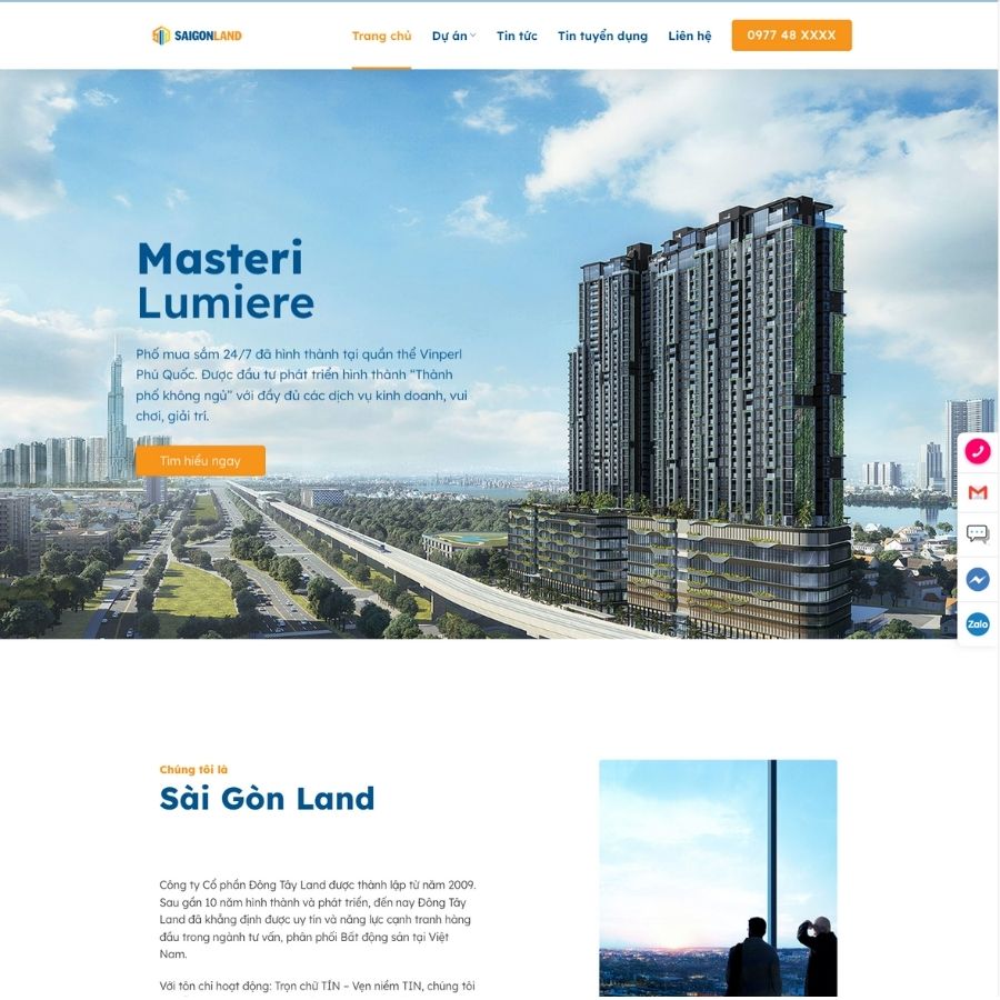 Themes WordPress mẫu website bất động sản , bán nhà đất, tin tức bất động sản online 25