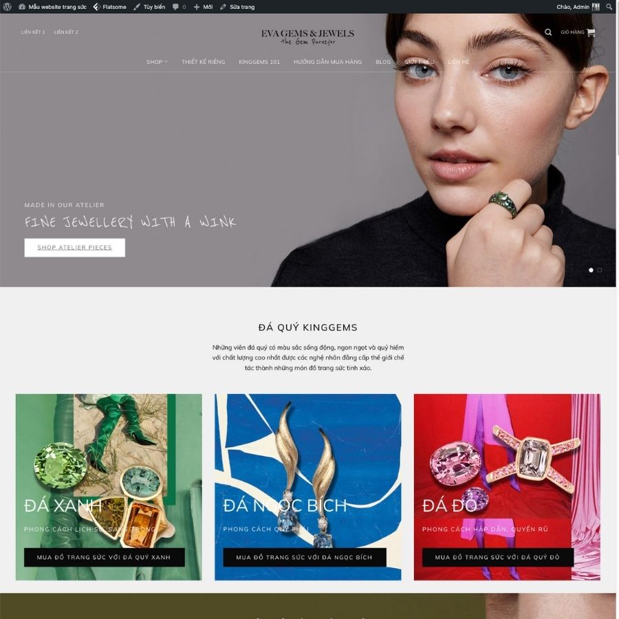 Themes wordpress mẫu website tin tức thời trang, giới thiệu thời trang, shop thời trang
