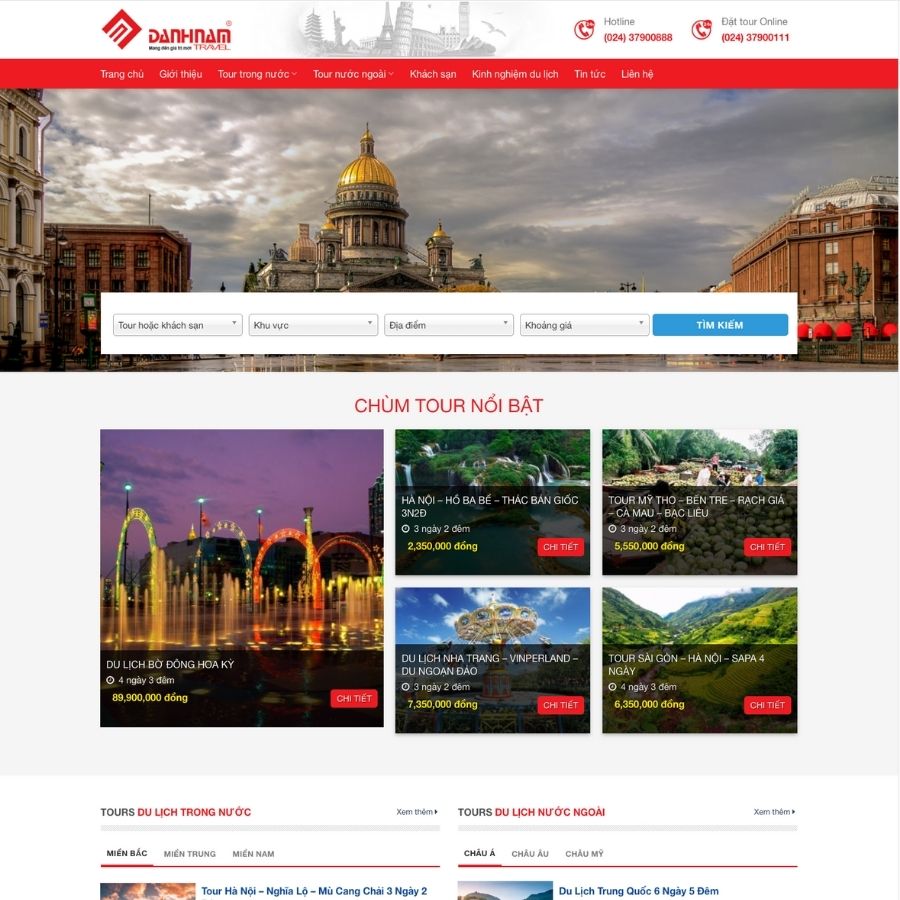 Themes WordPress mẫu website du lịch, bán tour, dịch vụ du lịch trong nước, quốc tế 8