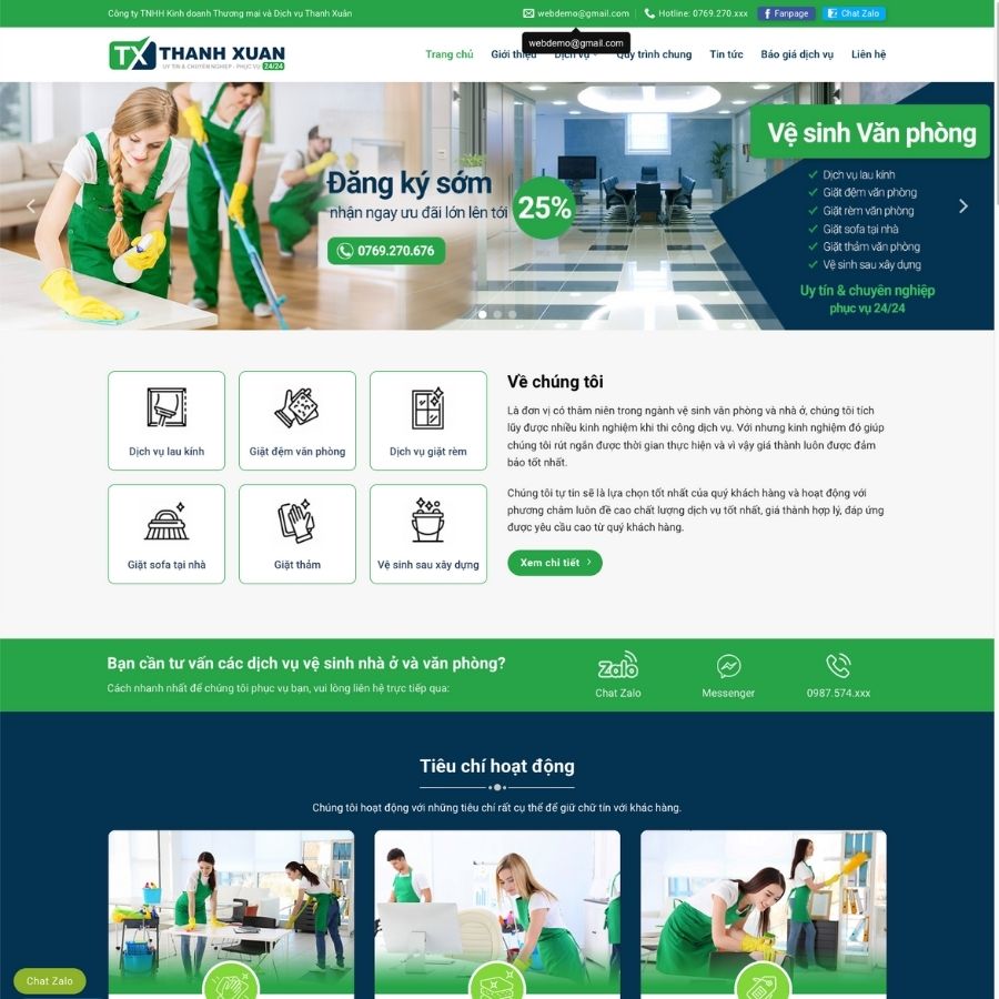 Themes wordpress mẫu website vệ sinh, dọn dẹp nội ngoại thất, dọn dẹp vệ sinh 4