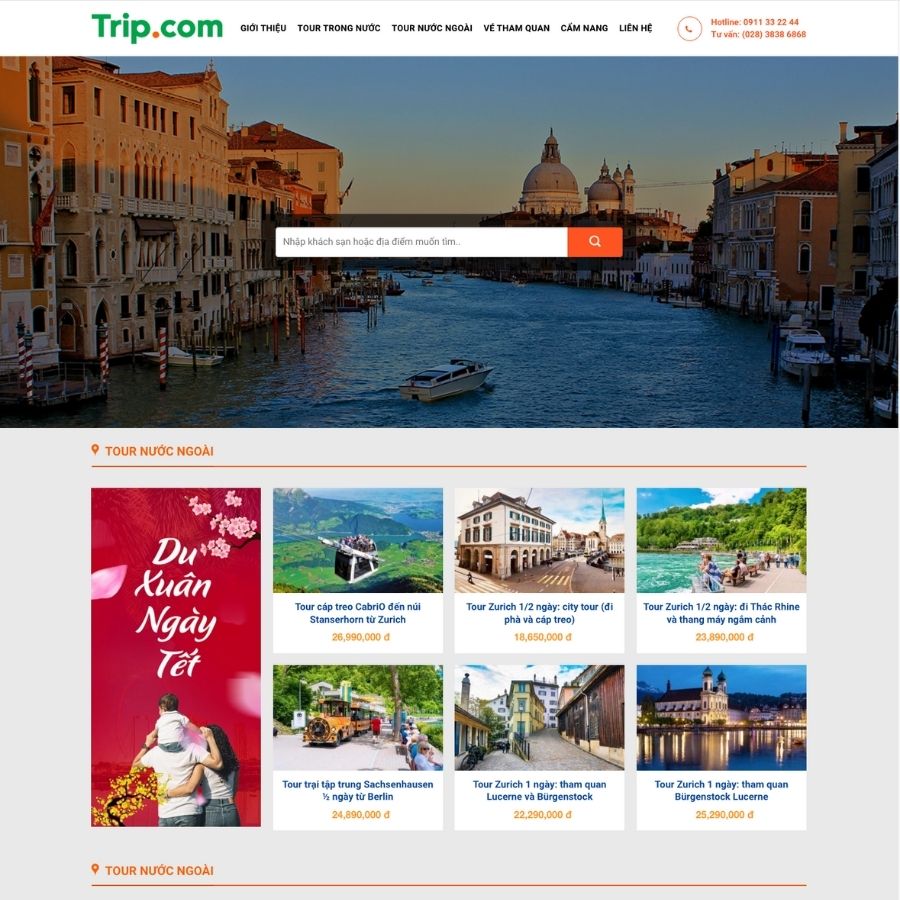 Themes WordPress mẫu website du lịch, bán tour, dịch vụ du lịch trong nước, quốc tế 10