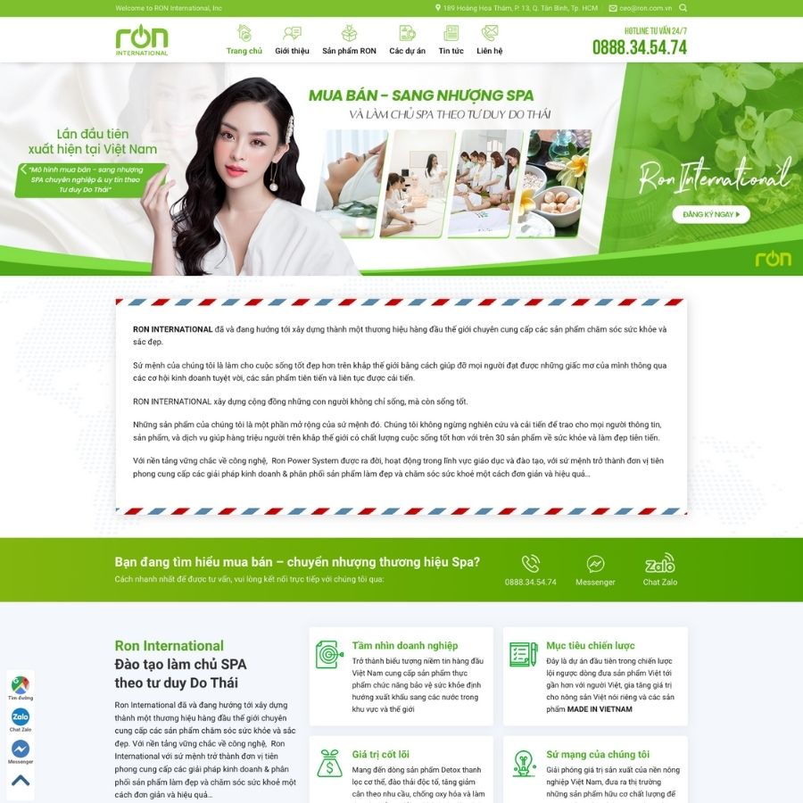 Themes WordPress mẫu website spa, mẫu website chuyên spa, viện thẩm mỹ cực đẹp landingpage 9