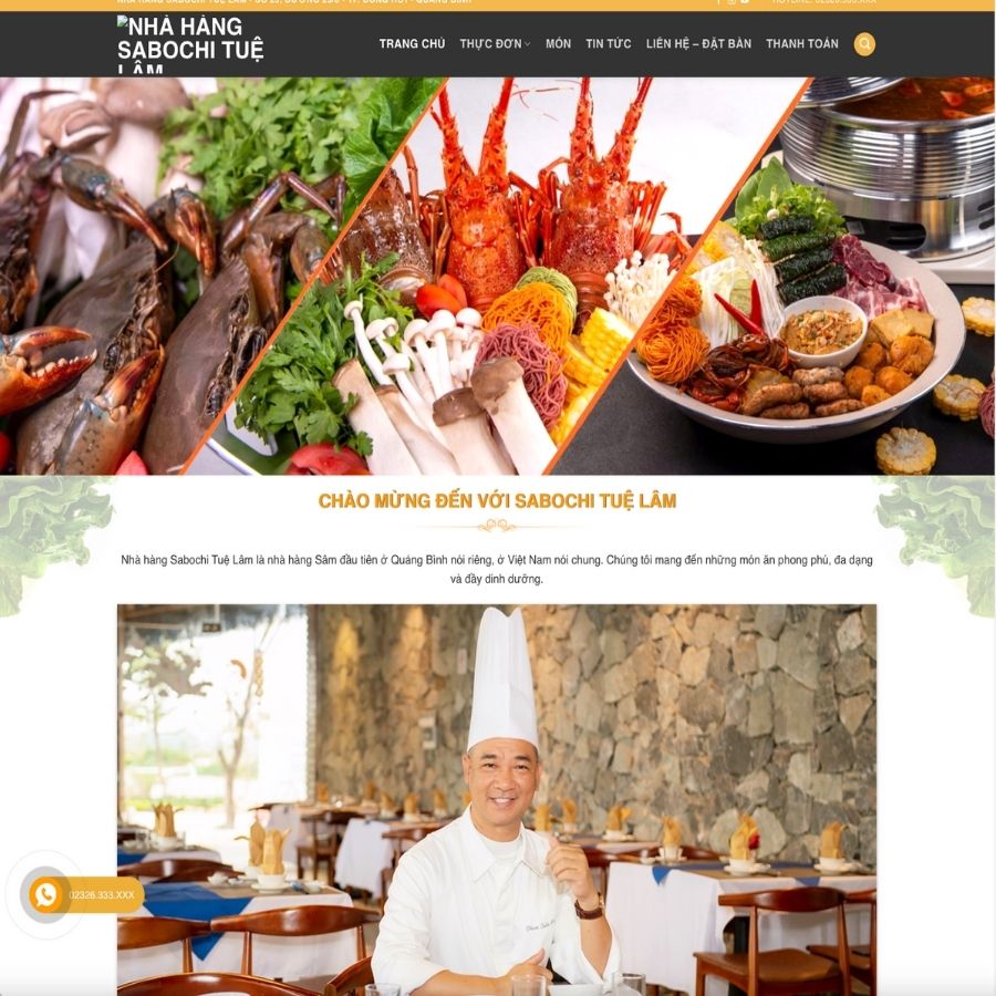 Themes WordPress mẫu website nhà hàng, mẫu food, menu nhà hàng thực phẩm cực đẹp 4