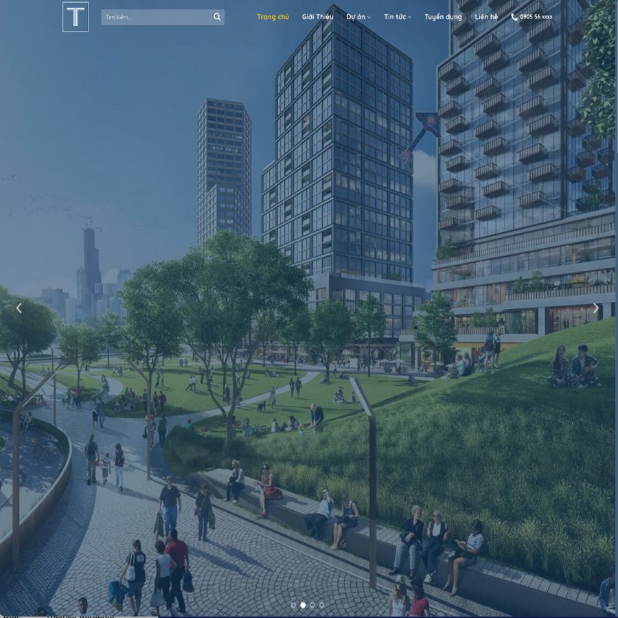 Themes wordpress bất động sản 40, Thiết kế web wordpress bất động sản 40