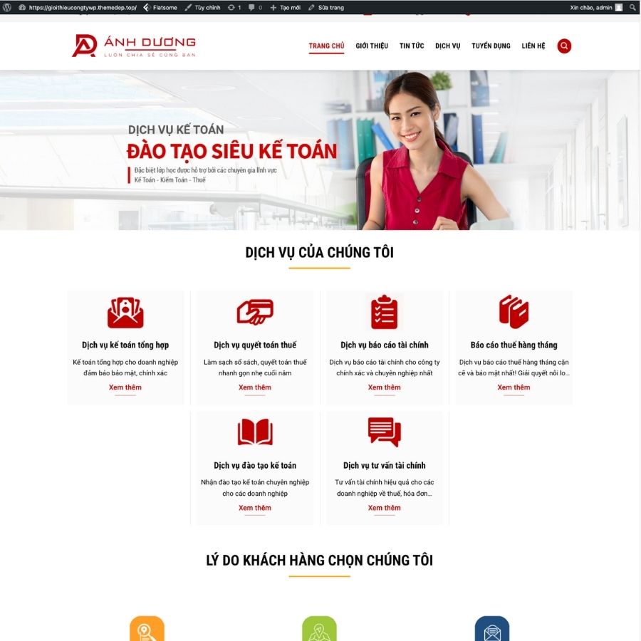 Themes WordPress mẫu website giới thiệu công ty, web dành cho công ty đẹp, giới thiệu công ty 3