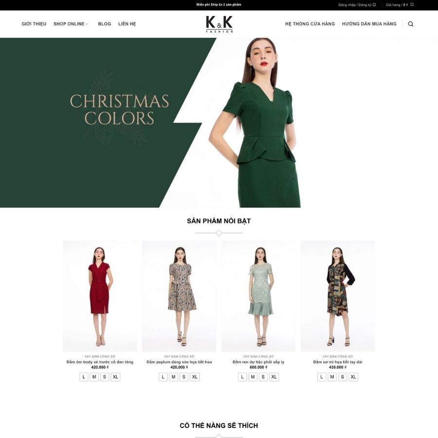 Themes WordPress mẫu website thời trang, website chuyên thời trang nữ , nam cực đẹp 2