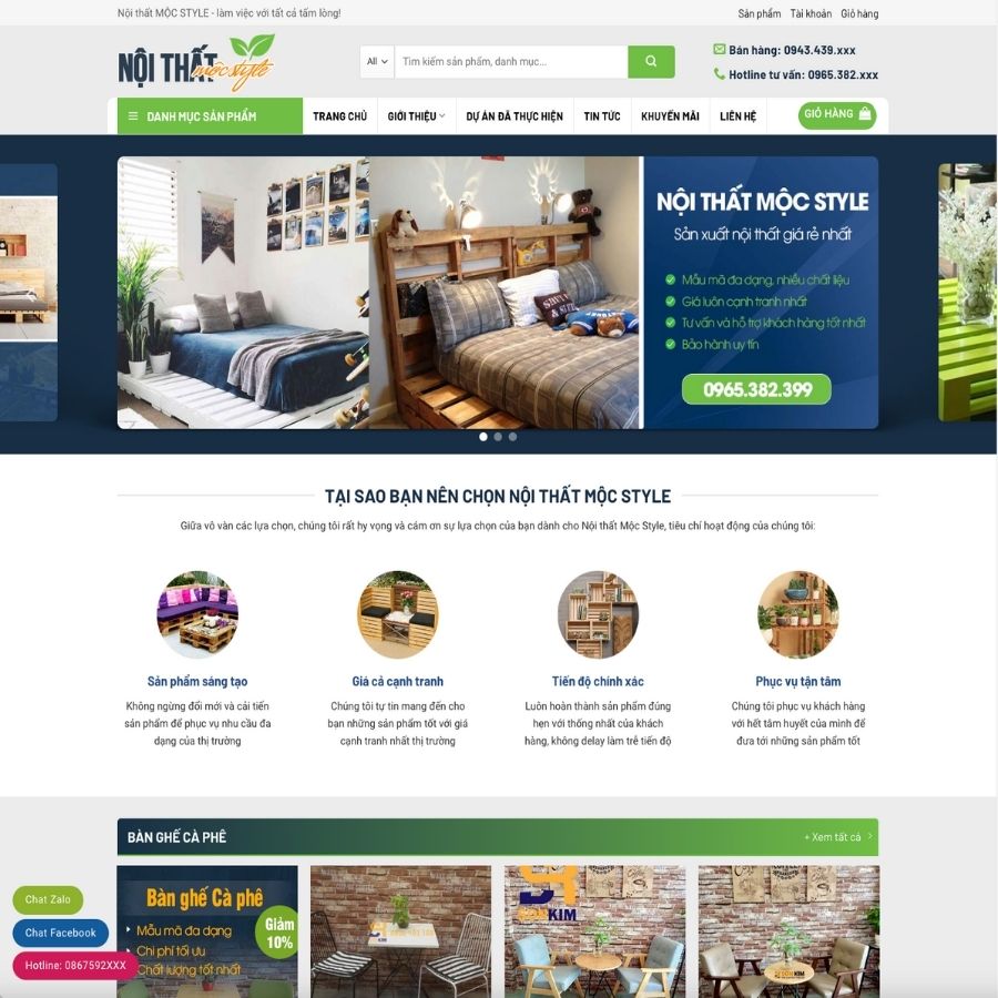 Themes WordPress mẫu website nội thất bàn ghế, bán nội thất đồ trang trí nội thất cực đẹp 10