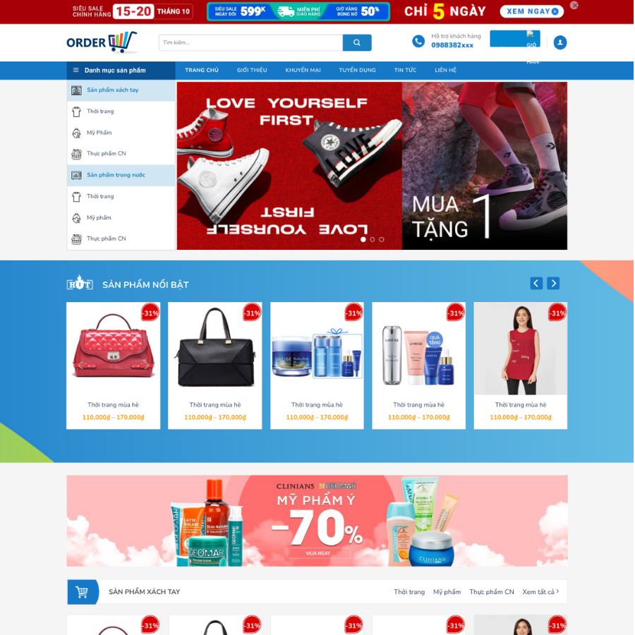 Themes WordPress đẹp mẫu website bán hàng thời trang 11