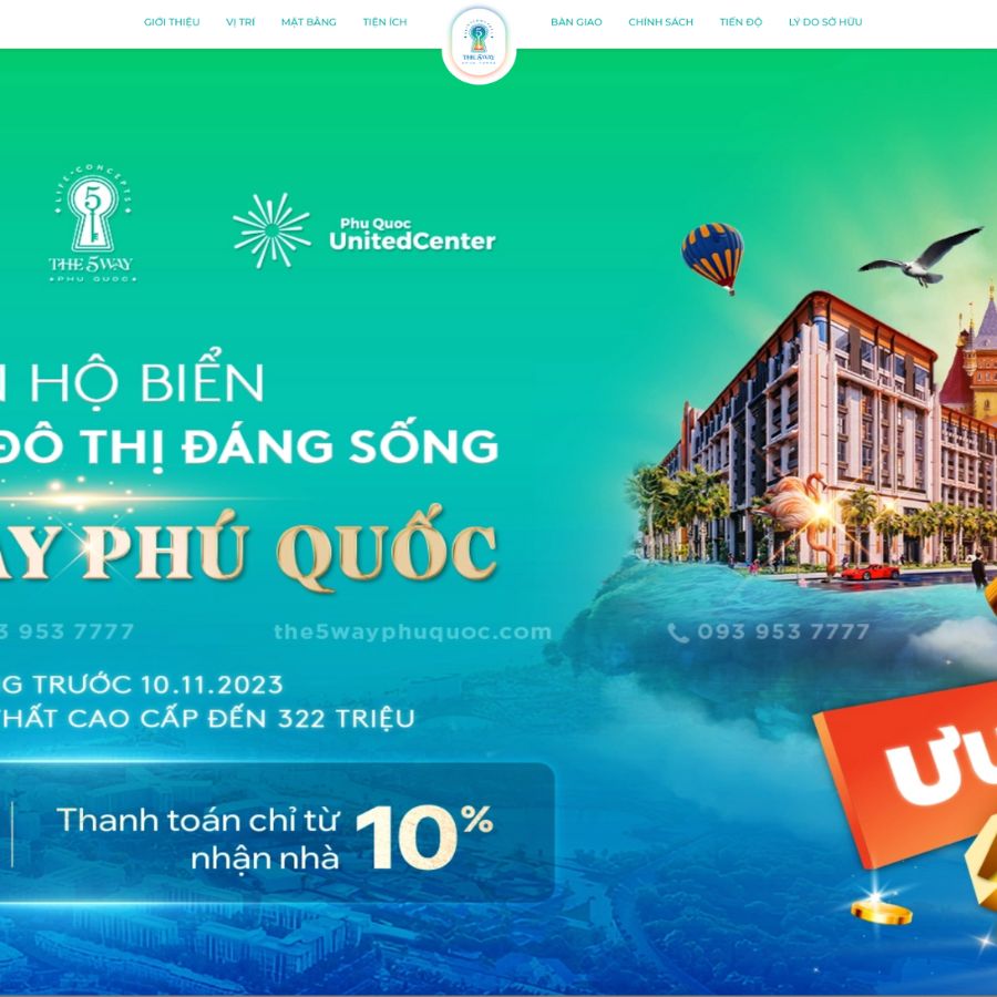 Themes WordPress đẹp mẫu bất động sản landingpage cực đẹp