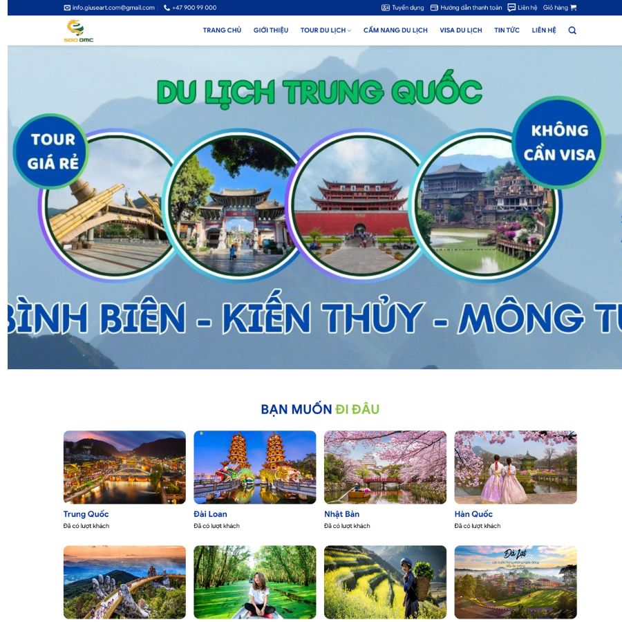Themes WordPress đẹp mẫu website travel tour, tour du lịch, khách sạn, hotel