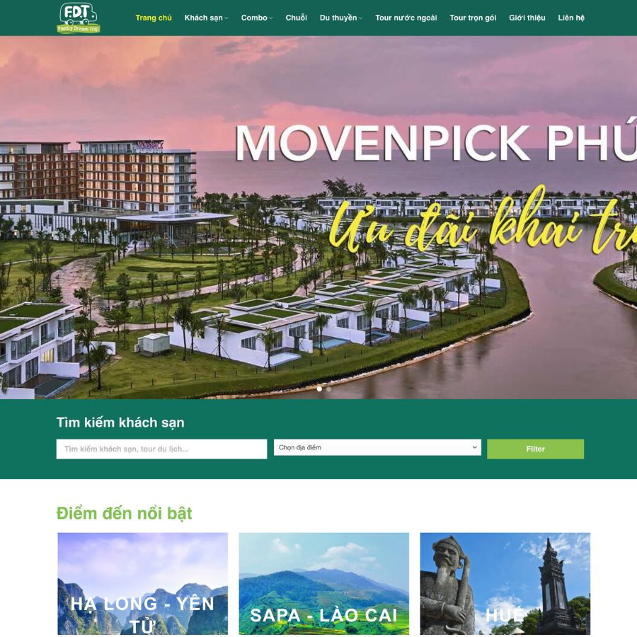 Themes WordPress đẹp mẫu website du lịch, travel bán tour du lịch