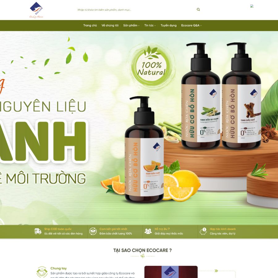 Themes WordPress đẹp mẫu website về dược liệu, bán thuốc dược