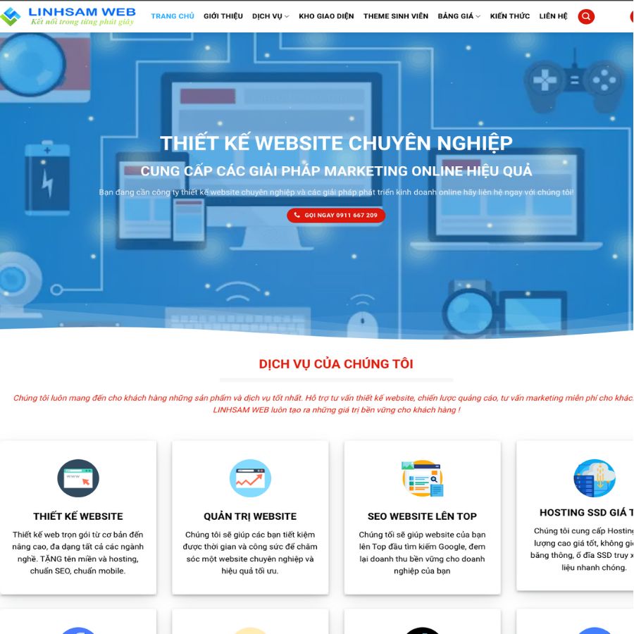 Themes WordPress đẹp mẫu webite thiết kế website sangiaodien