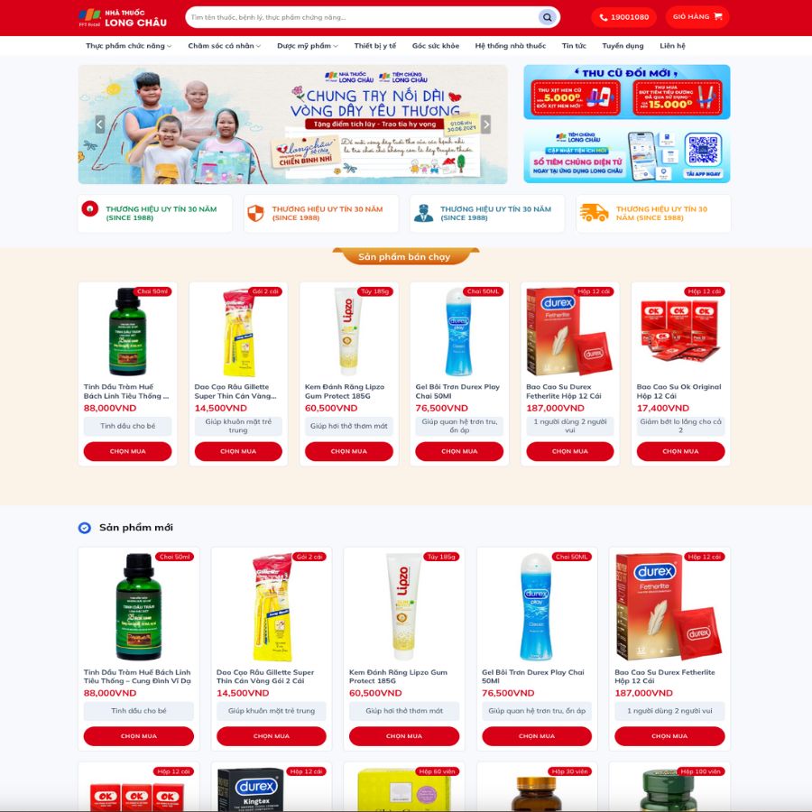 Themes WordPress đẹp mẫu website nhà thuốc, bán thuốc, giới thiệu thuốc