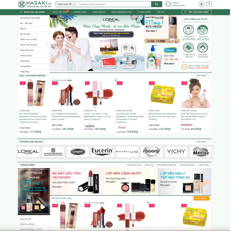 Themes WordPress đẹp mẫu website bán mỹ phẩm giới thiệu mỹ phẩm 06