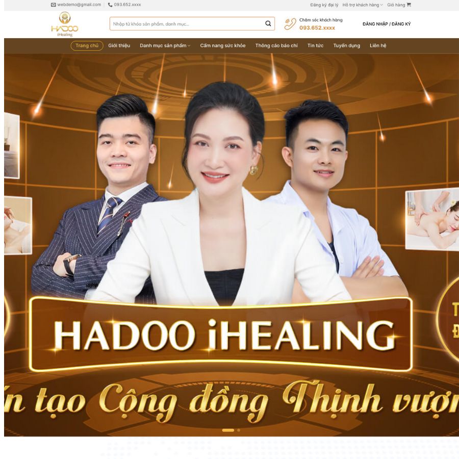 Themes WordPress đẹp mẫu bán mỹ phẩm online