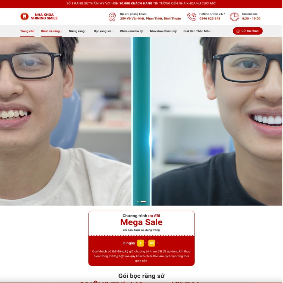 Themes WordPress đẹp mẫu website nha khoa nu new