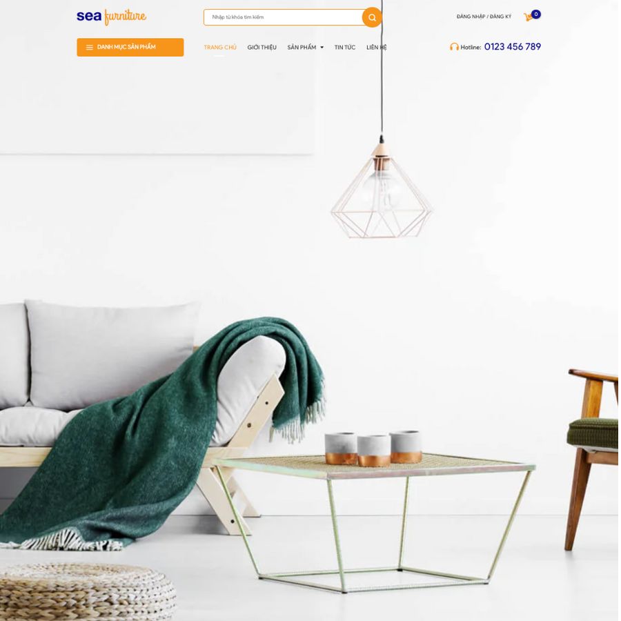 Themes WordPress đẹp mẫu website nội thất 01