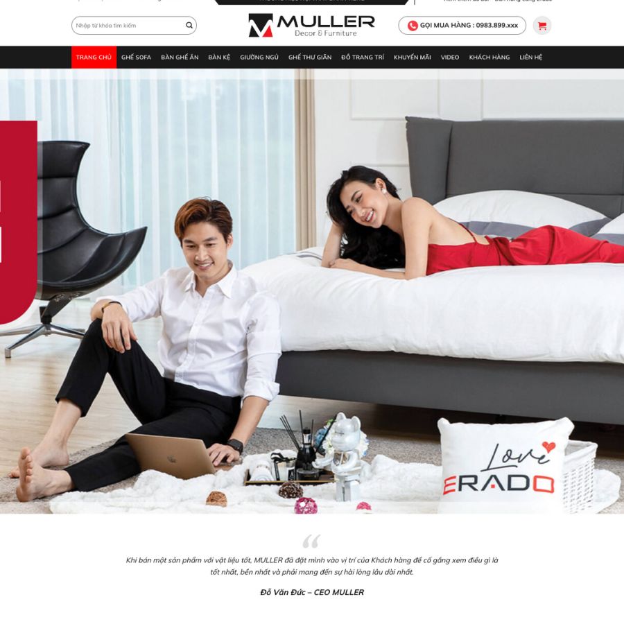 Themes WordPress đẹp mẫu thiết kế web nội thất 34