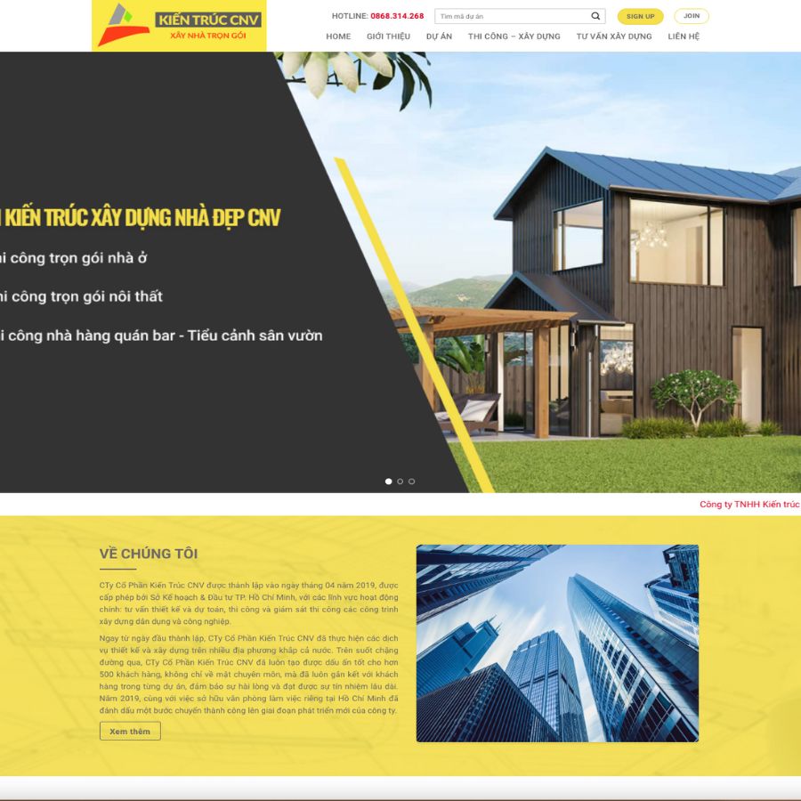 Themes WordPress đẹp mẫu website giới thiệu nội thất