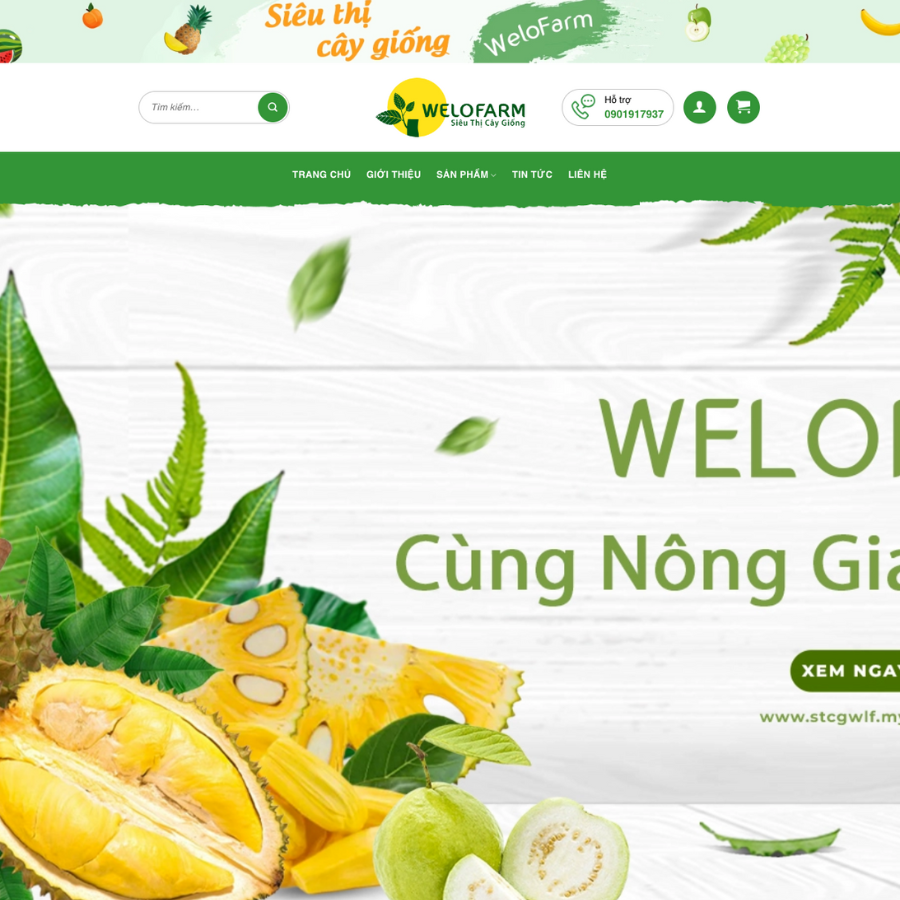 Themes WordPress đẹp mẫu website nông sản 02