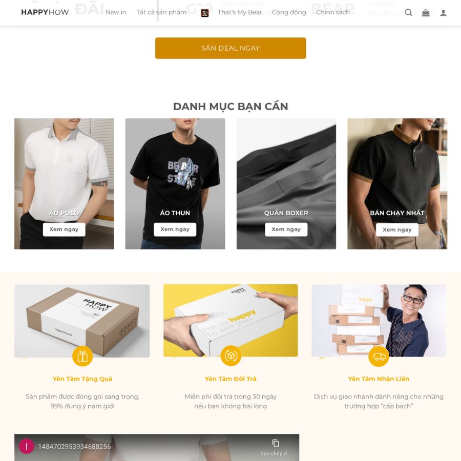 Themes WordPress đẹp mẫu website bán hàng thời trang 13