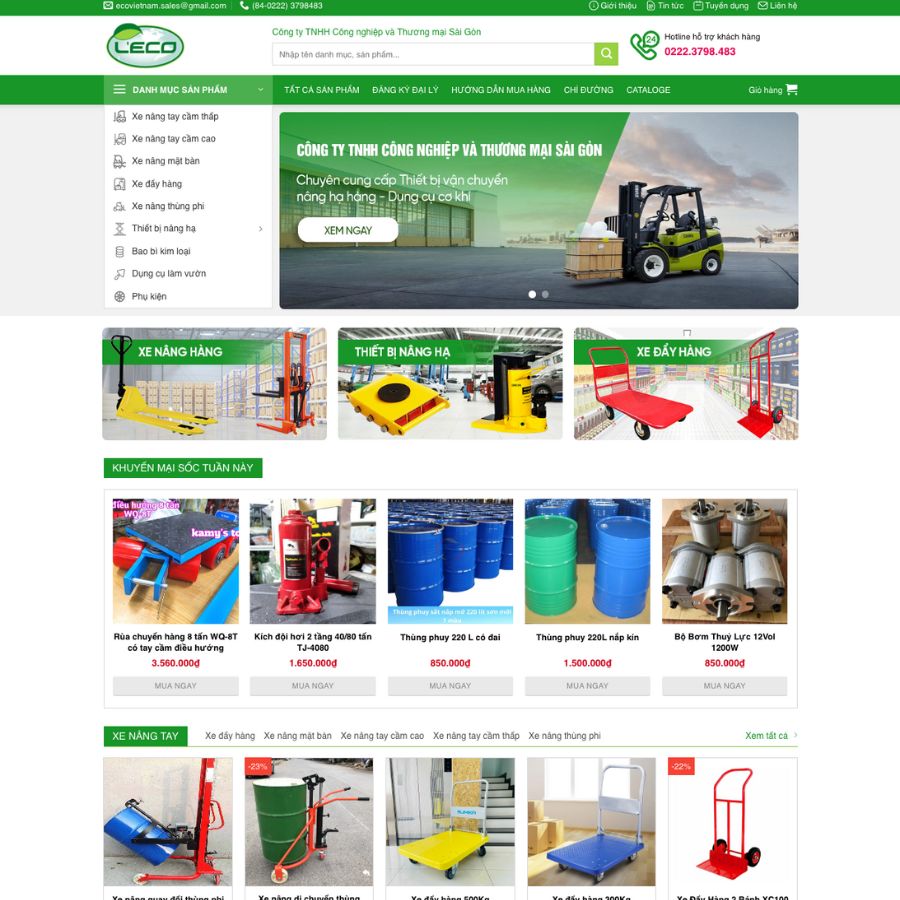 Themes WordPress đẹp mẫu thiết kế bán hàng, mẫu web điện máy