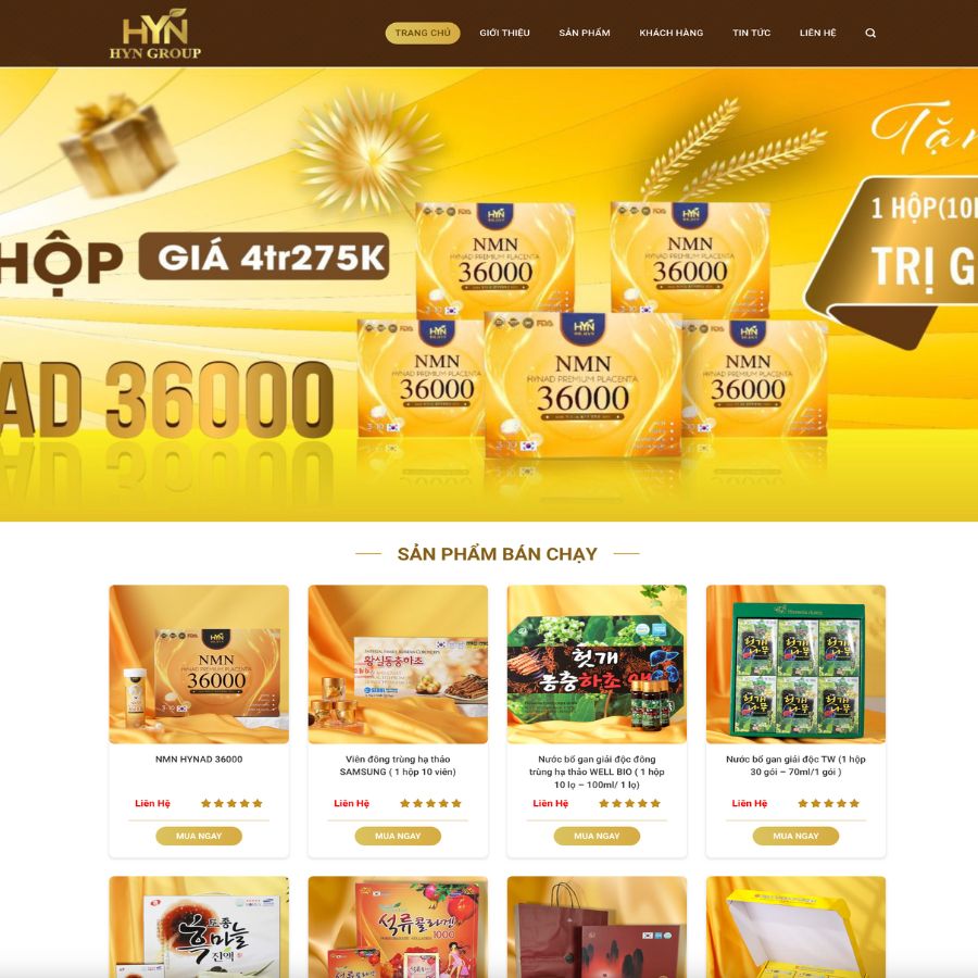 Themes WordPress đẹp mẫu website bán dược phẩm, thuốc