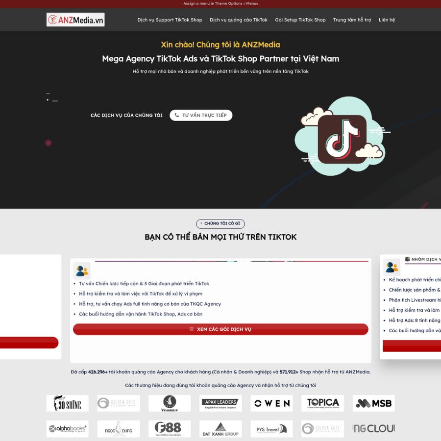 Themes WordPress đẹp mẫu website tin tức truyền thông , momo