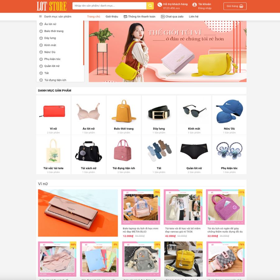 Themes WordPress đẹp mẫu website bán hàng thời trang 09